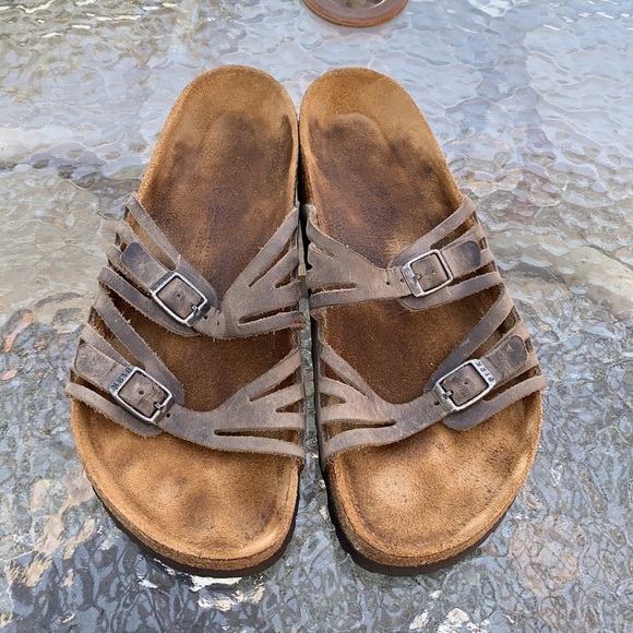 Birkenstock Granada sandals sz 7 - Picture 3 of 12